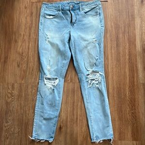 Womens Size 12 American Eagle 360 Super Stretch jeans